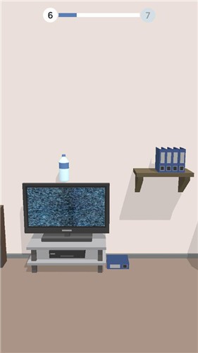 翻转瓶子3D