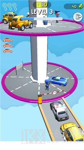 转盘停车