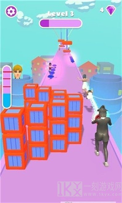 巫女少年赛跑者