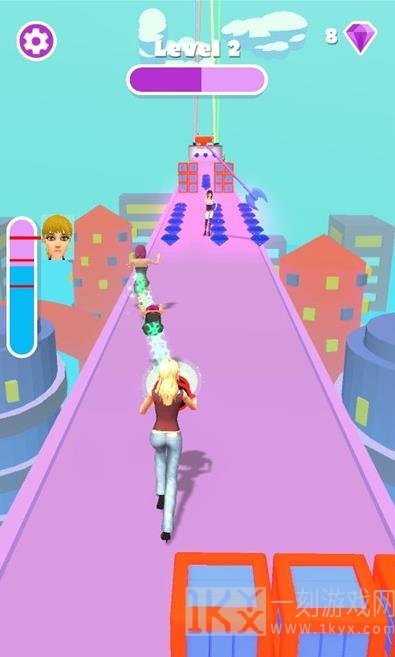 巫女少年赛跑者