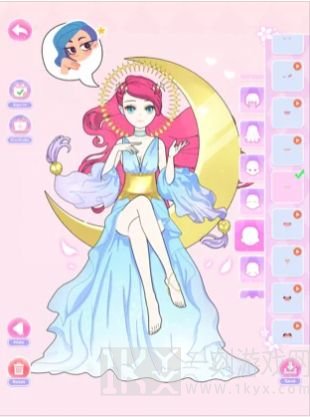 公主娃娃化妆