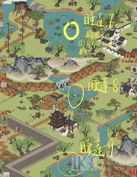 江南百景图长恨歌睡莲位置攻略介绍 江南百景图长恨歌睡莲迷雾攻略