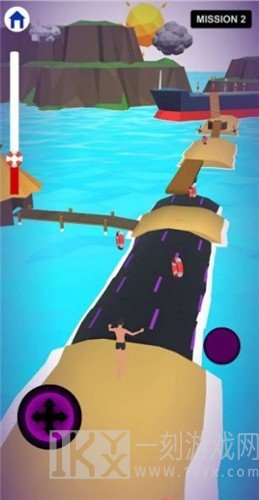 海浪逃生