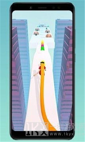 完美的长发行走