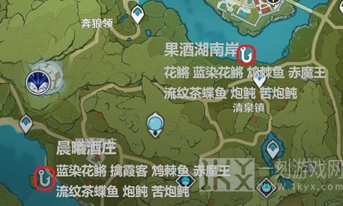 原神炮鲀在哪里钓 原神炮鲀位置分享