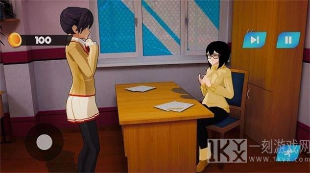 动漫樱花女孩