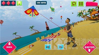 风筝战斗飞行3D