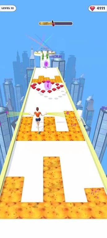 美容指甲奔跑