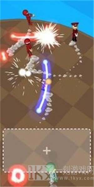 激光跑射