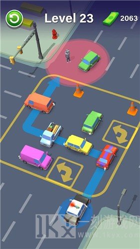 汽车拥堵拼图