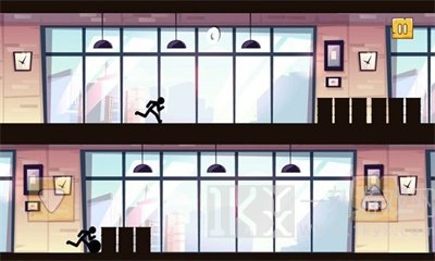 黑衣人跑酷