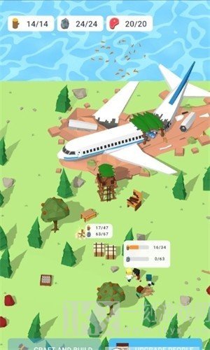 岛屿的建设