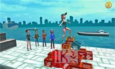 布娃娃牛奶箱挑战