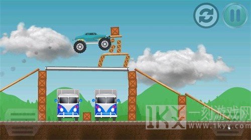 怪物卡车跳跃