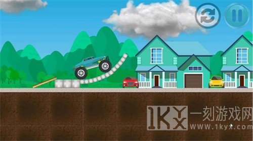 怪物卡车跳跃