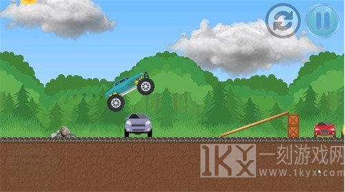 怪物卡车跳跃