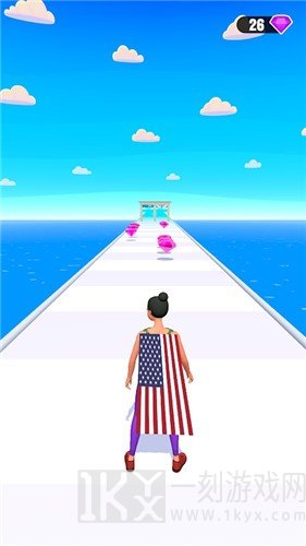 旗帜赛跑者