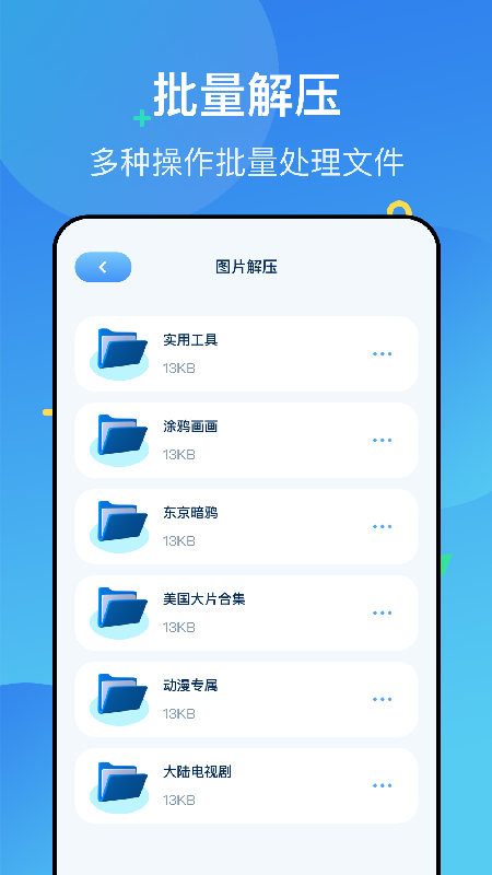 图片压缩解压