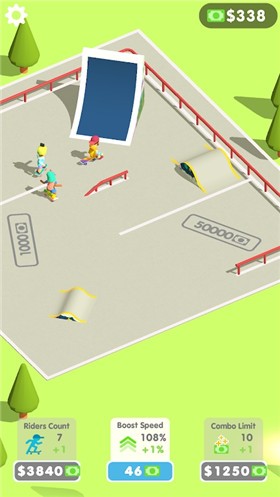 空闲滑板公园截图