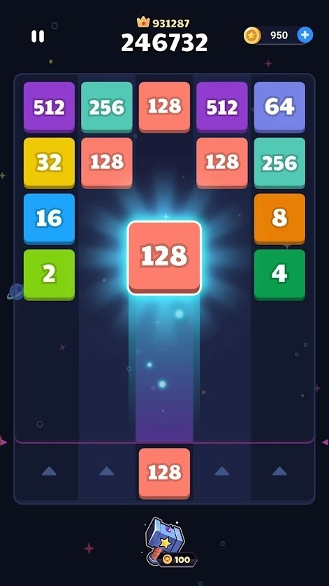 射击方块2048