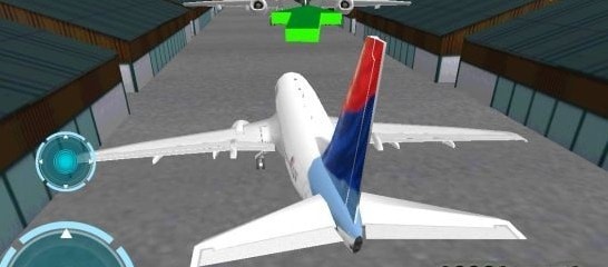 机场3D飞机停泊