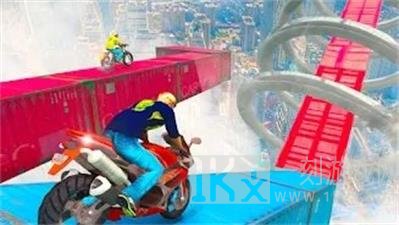 自行车高空行驶
