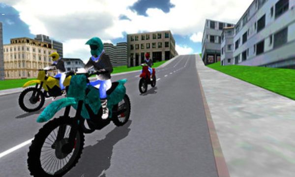 城市自行车赛车3D