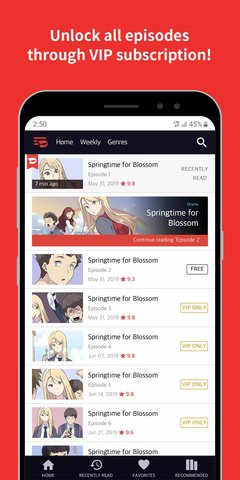 Toomics玩漫中文版