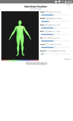 Bodyvisualizer中文版