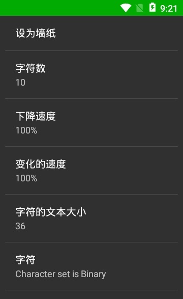 矩阵码雨动态壁纸
