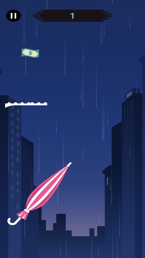 平衡雨伞