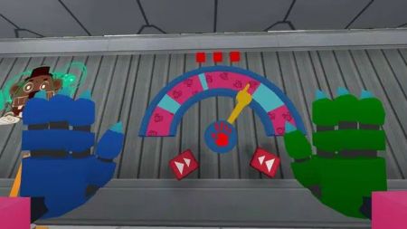 蓝色怪物逃生