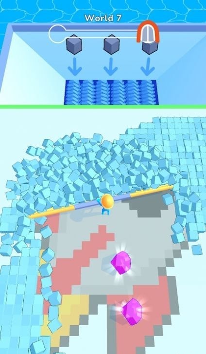 挖掘和射击