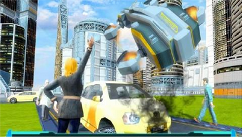 未来悬浮汽车