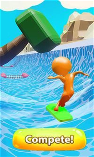 冲浪去