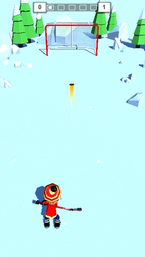 曲棍球传球3D球门