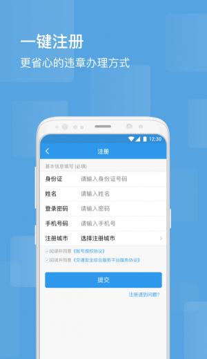 智行违章处理