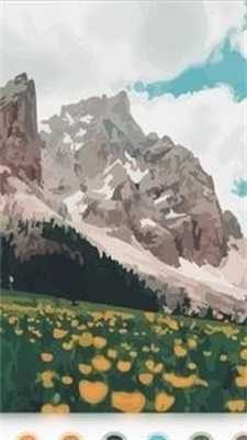 油画调色板