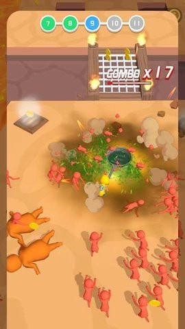推倒人群