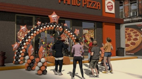 披萨模拟器