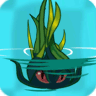 缠绕水草