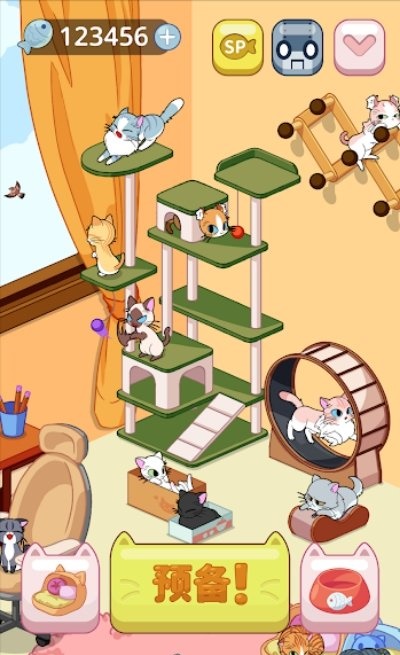 按按猫跳