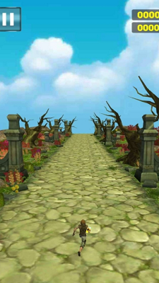 公主跑到城堡