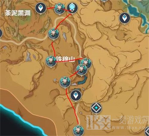 原神丘丘游侠位置大全 3.6丘丘游侠位置路线图[多图]图片1