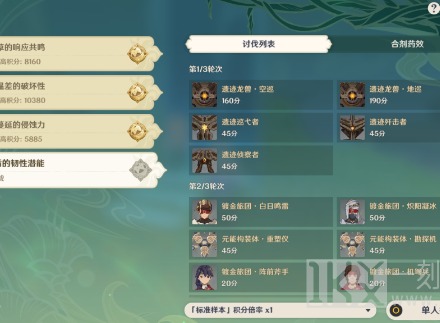 原神合剂演进第四次怎么过 原神合剂演进第四次满分攻略分享