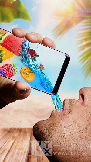 假装模拟喝水