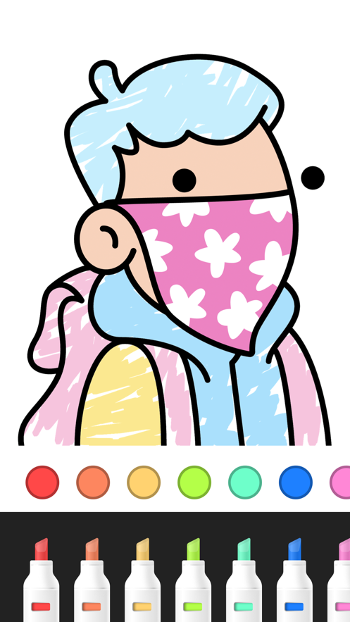彩虹画画板