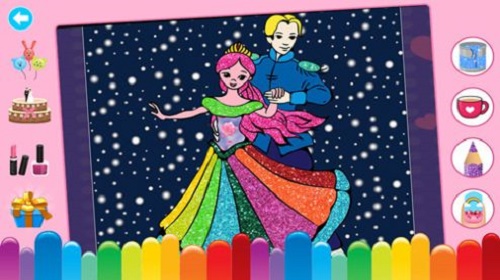 奇妙公主绘画本