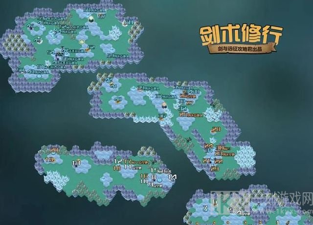 剑与远征剑术修行攻略 剑术修行通关路线图推荐[多图]图片2