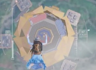 和平精英天空赛场八角笼在哪 天空赛场八角笼位置进入方法